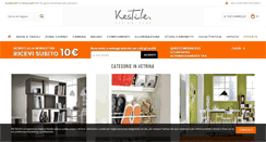 Desktop Screenshot of kestile.com